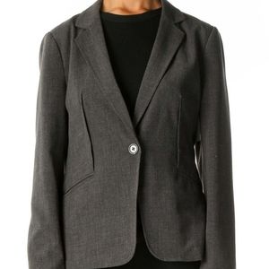 Laundry by Shelli Segal Gray Blazer